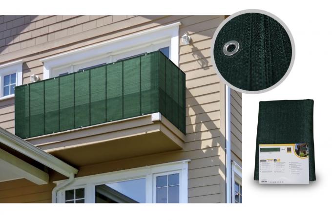 UVsegel-Vollenden des Balkon-HDPE-Schatten-Netz-0.9x5m 2