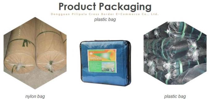 90% verstärkter Gummimuffen-Gewächshaus-Schatten-Stoff für Pool-Patio 4